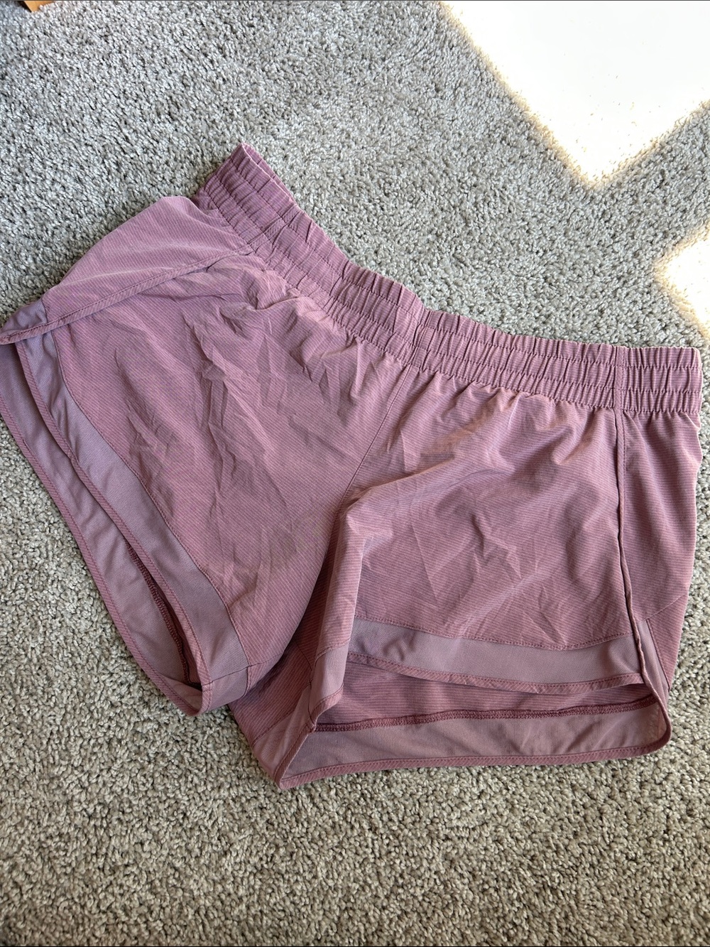 Athleta mesh racer run short